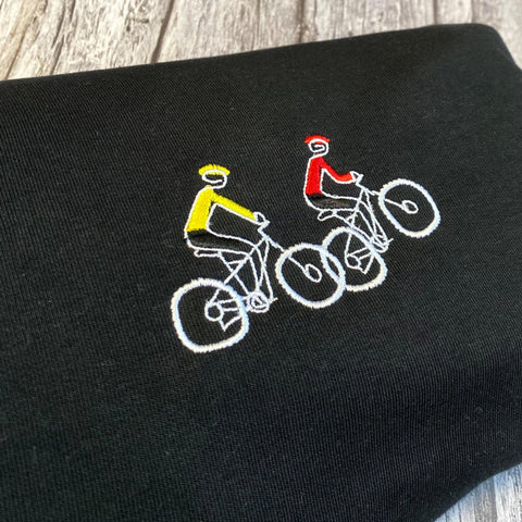 Women's Mountain Bike Tour Embroidered Tee - Spoke & Solace