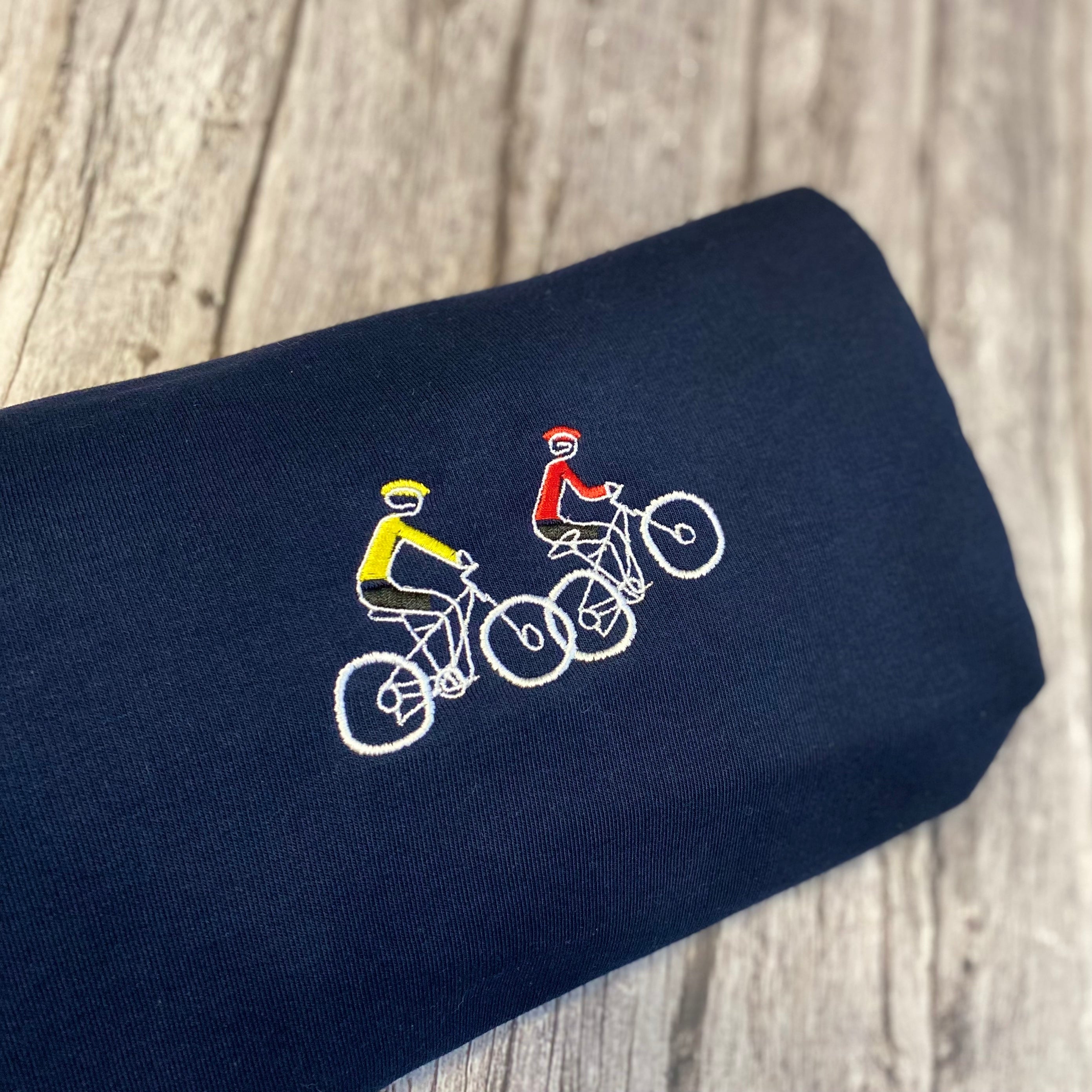 Mountain Bike Tour Embroidered Hoodie - Spoke & Solace