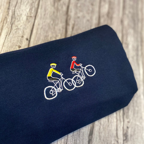 Mountain Bike Tour Embroidered Hoodie - Spoke & Solace