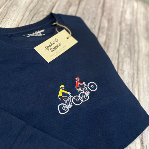 Mountain Bike Tour Embroidered Sweatshirt - Spoke & Solace