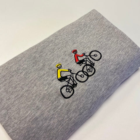 Mountain Bike Tour Embroidered Hoodie - Spoke & Solace