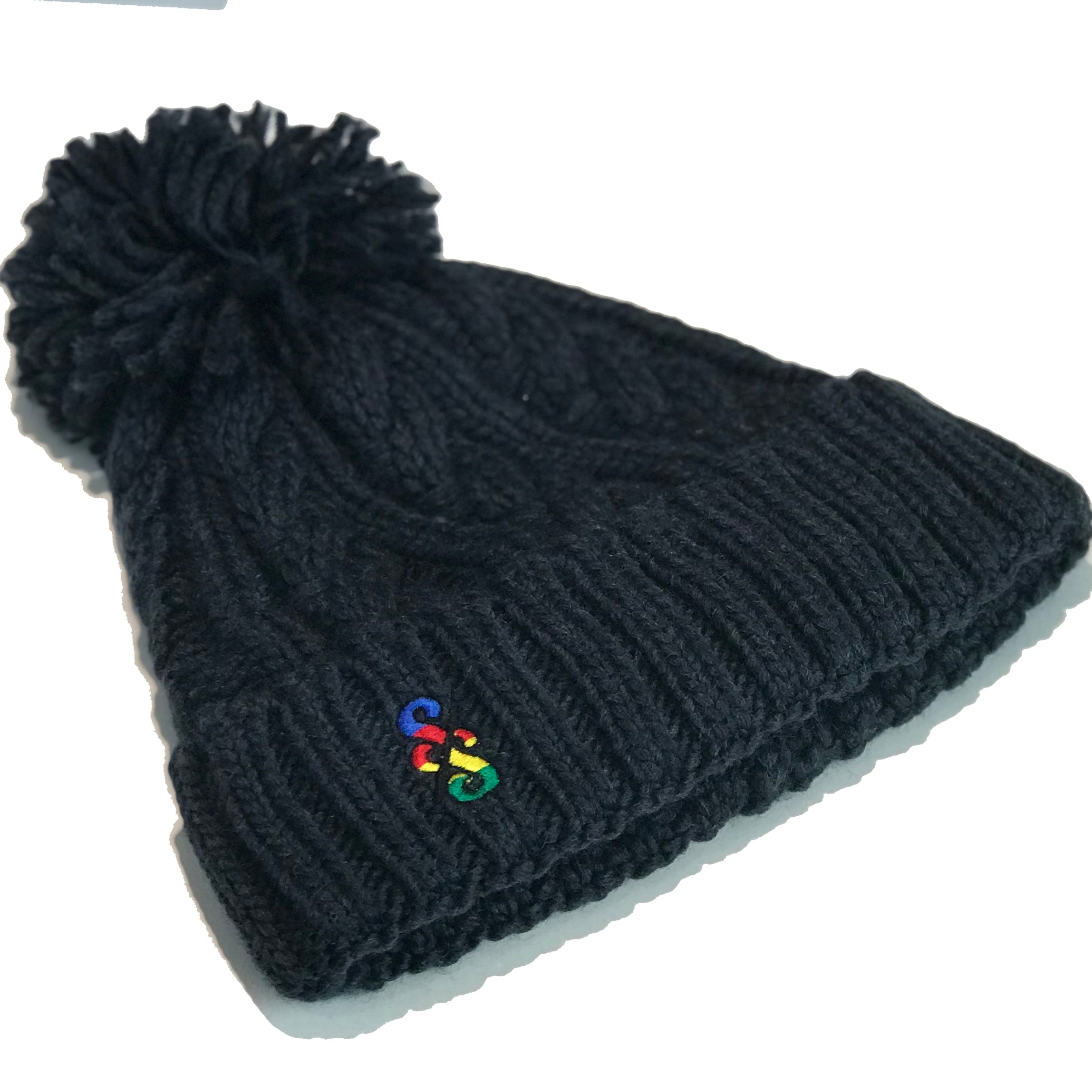 Cable Knit Melange Beanie - nod to the UCI World Tour - Spoke & Solace