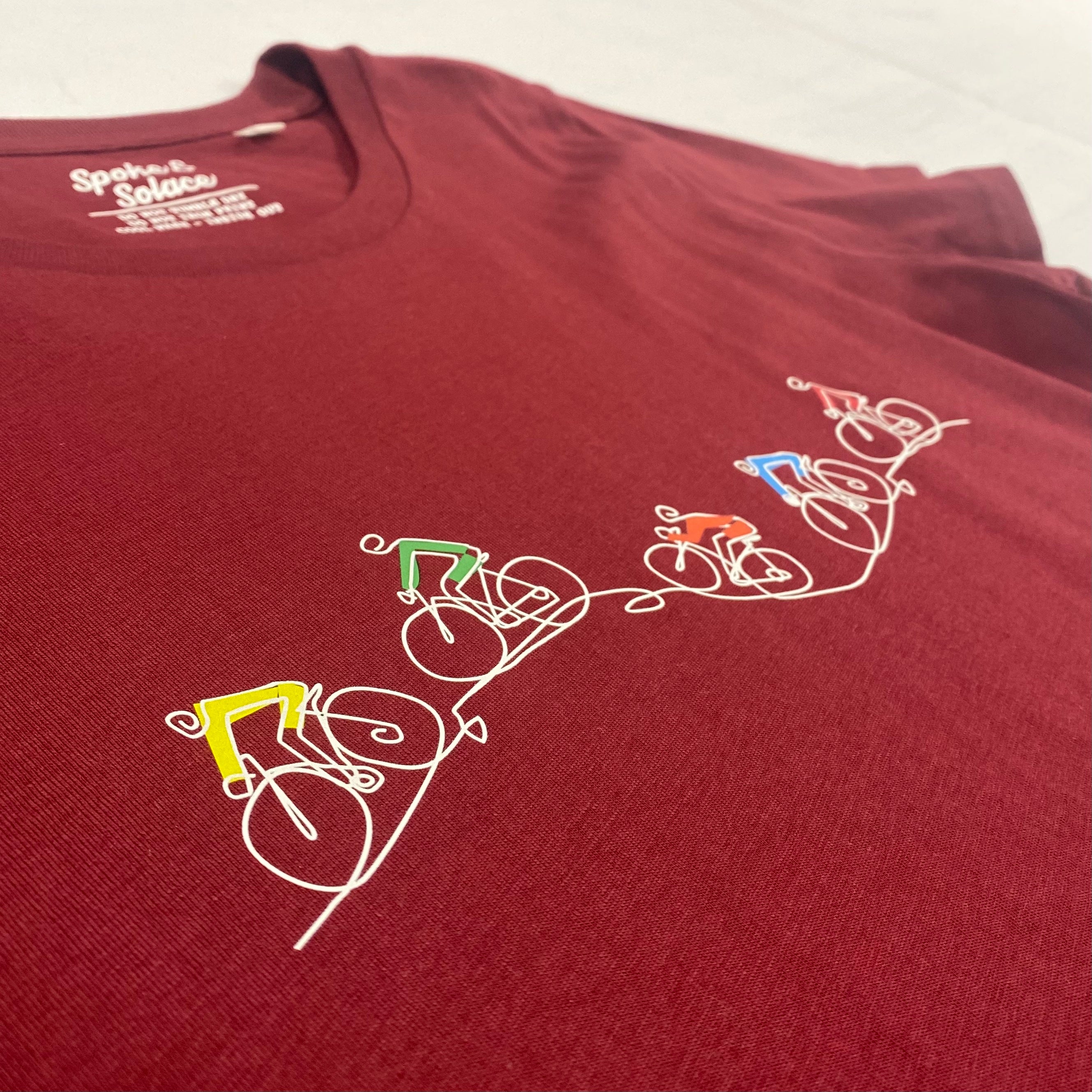 Out Riding T-Shirt - Spoke & Solace
