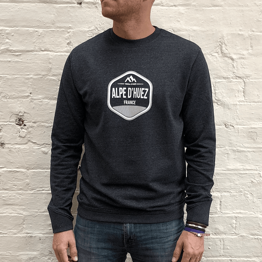 Alpe D'Huez Shield Sweatshirt - Spoke & Solace