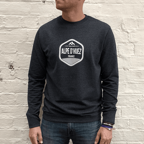 Alpe D'Huez Shield Sweatshirt - Spoke & Solace