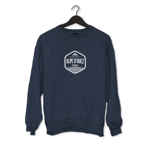 Alpe D'Huez Shield Sweatshirt - Spoke & Solace