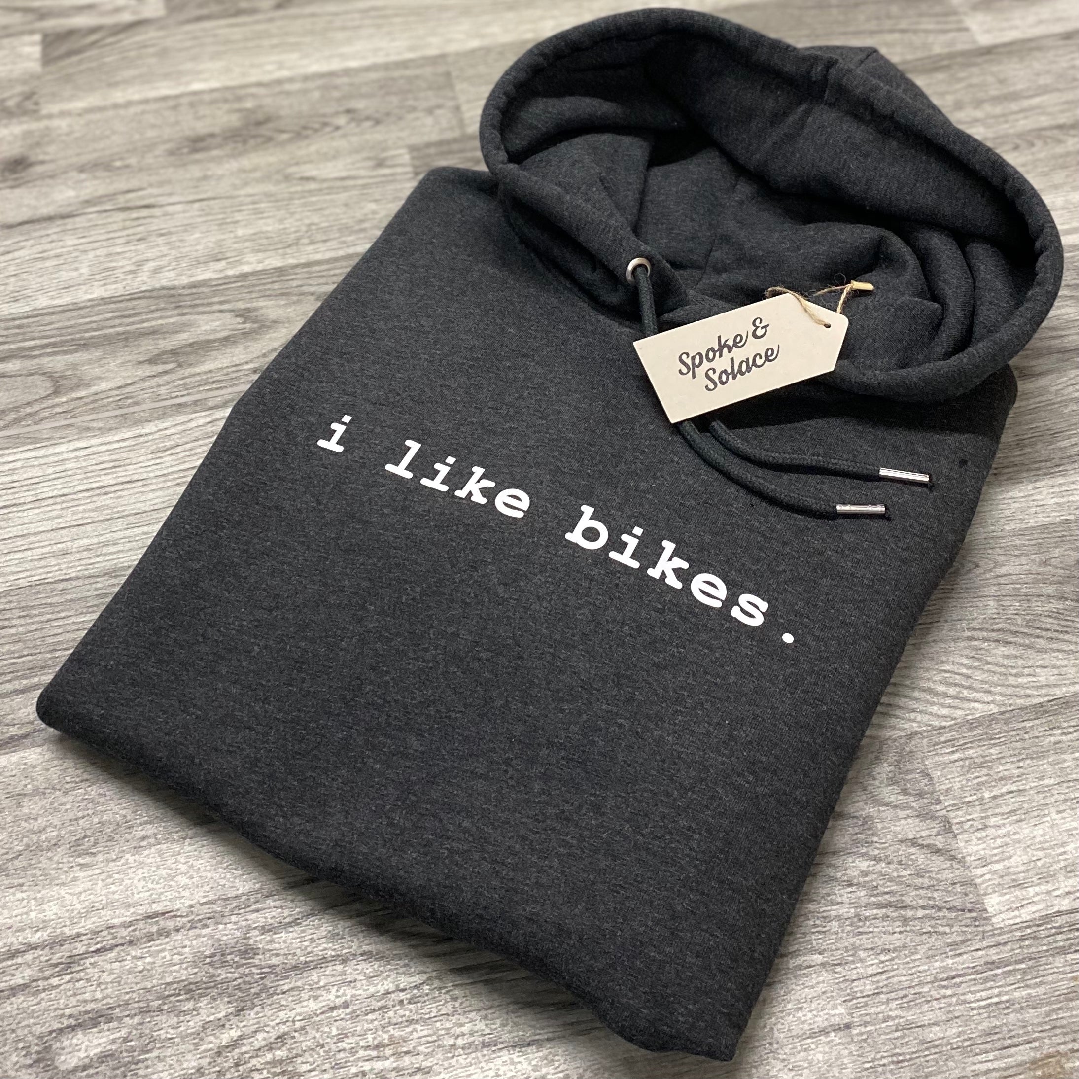 i like bikes Hoodie - Spoke & Solace