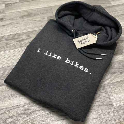 i like bikes Hoodie - Spoke & Solace