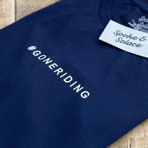 Women's #goneriding T-Shirt - Spoke & Solace