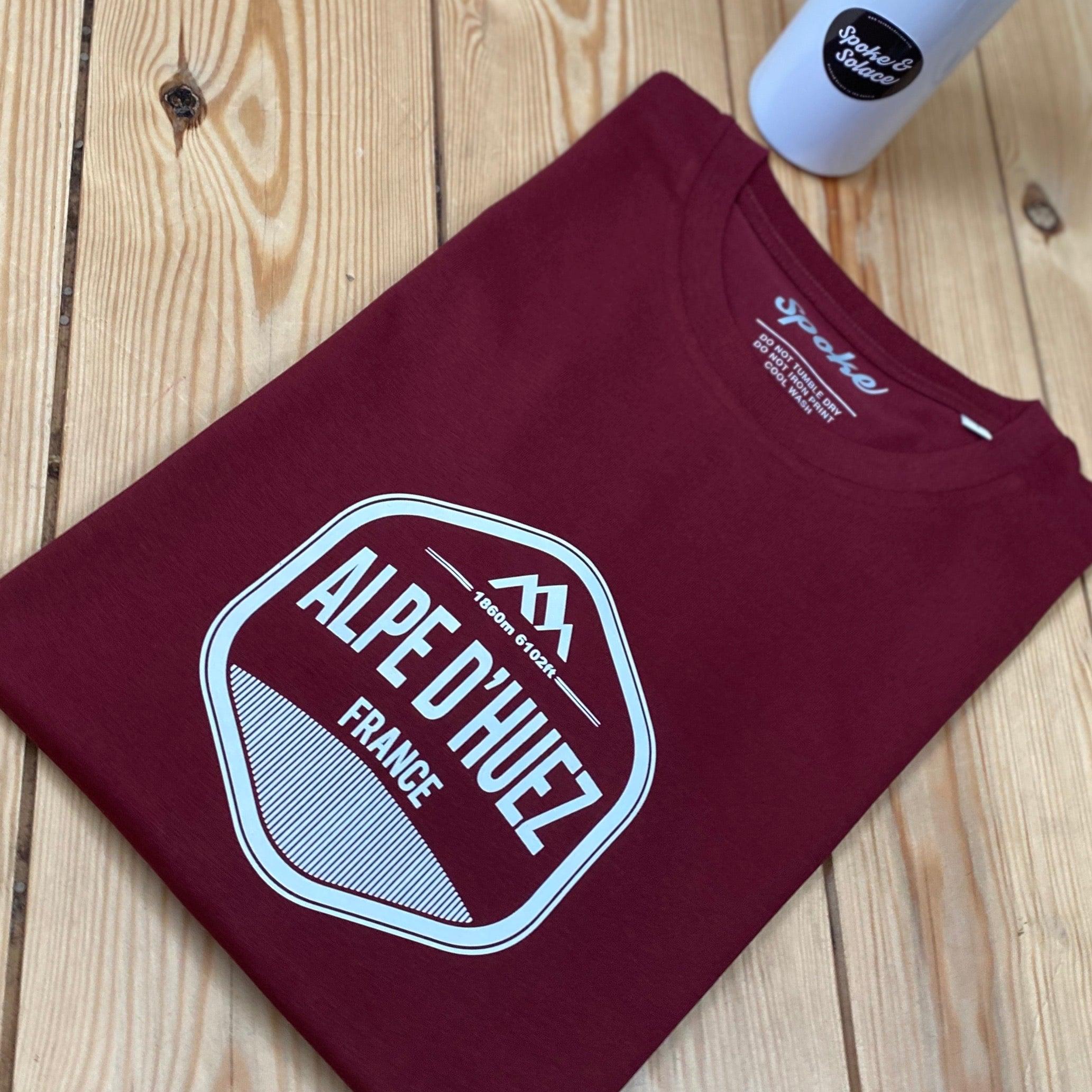 Alpe D' Huez Shield T-Shirt - Spoke & Solace