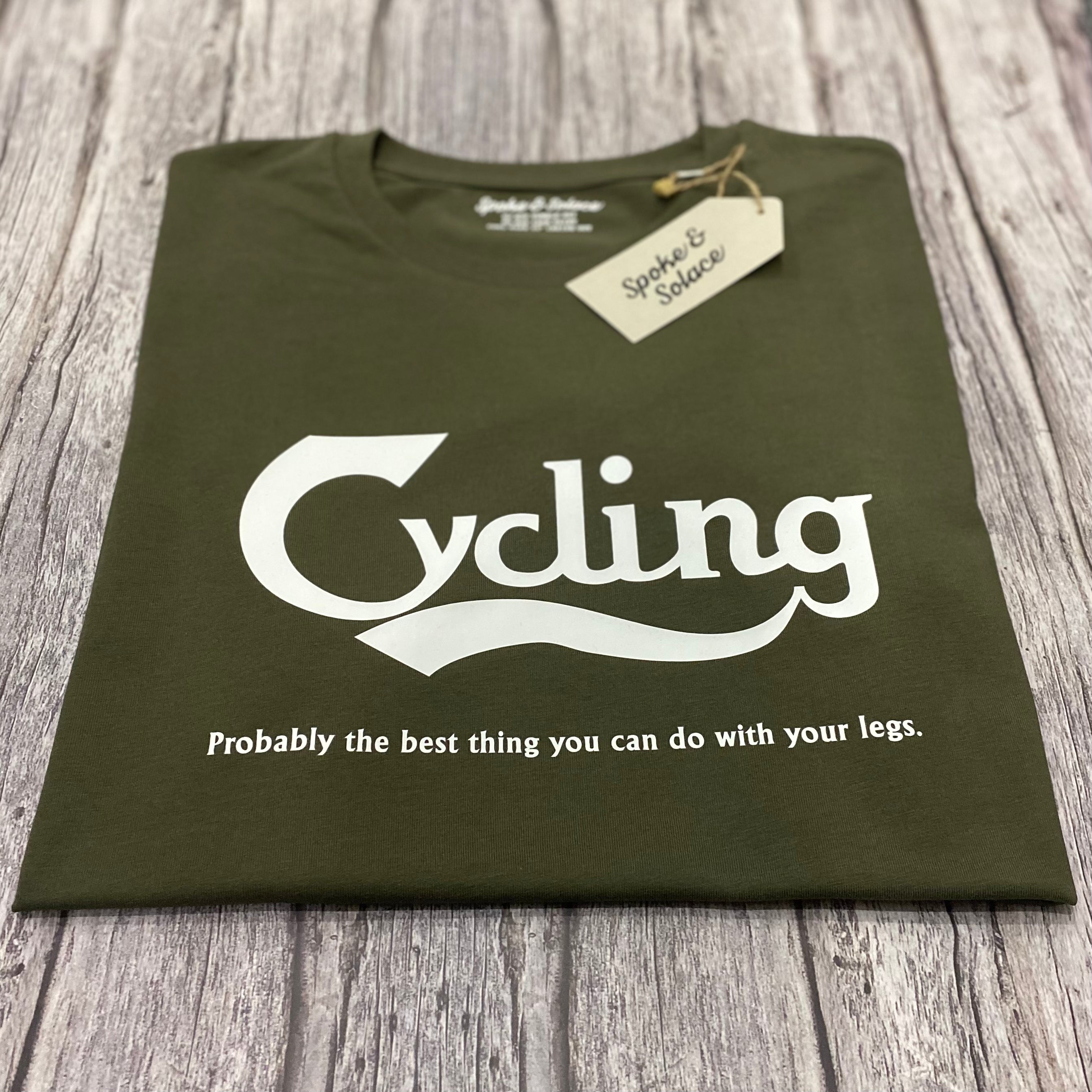 Cycling Probably T-Shirt - Spoke & Solace