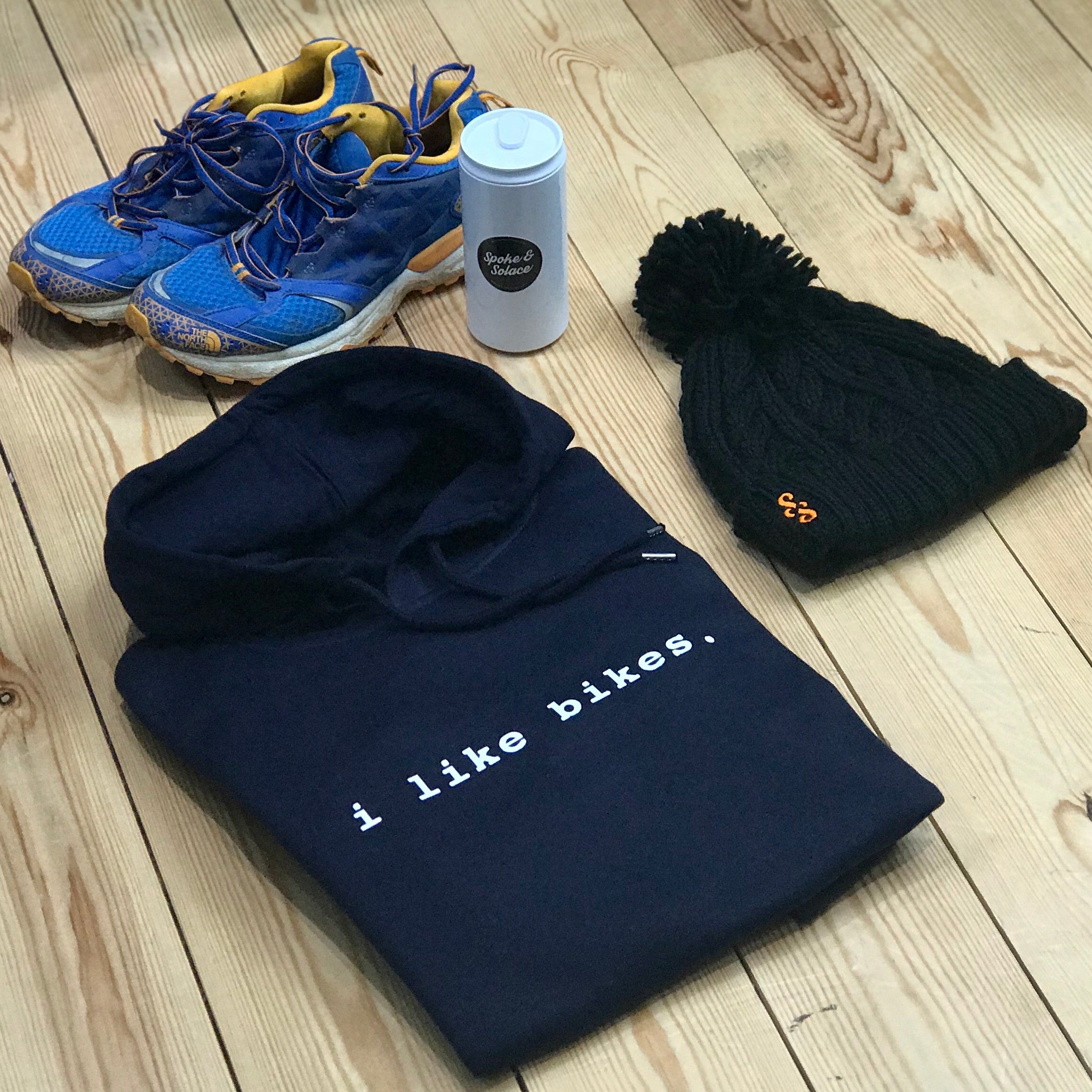 i like bikes Hoodie - Spoke & Solace