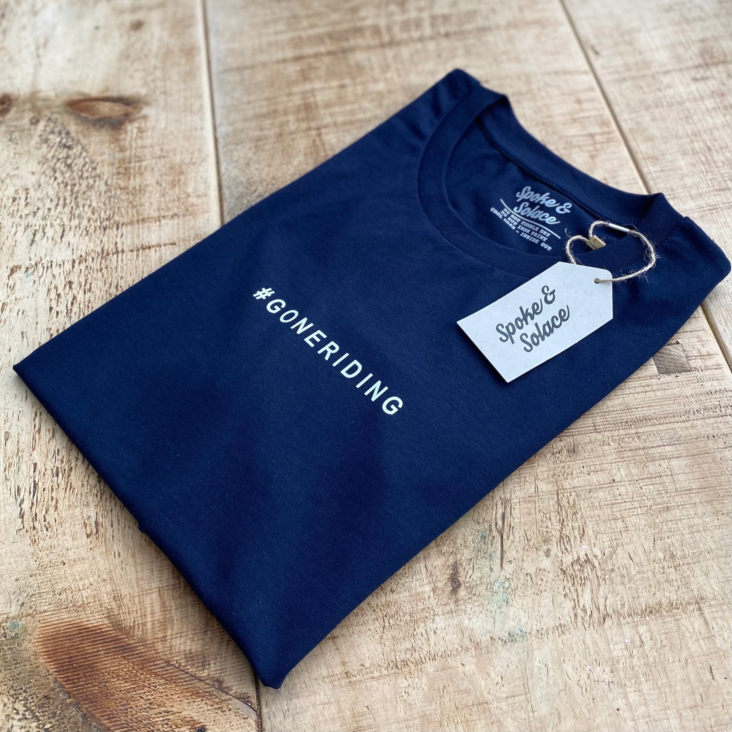 #GONERIDING T-shirt - Spoke & Solace