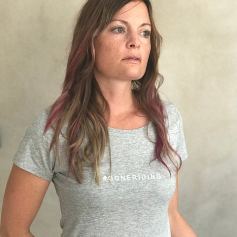 Women's #goneriding T-Shirt - Spoke & Solace