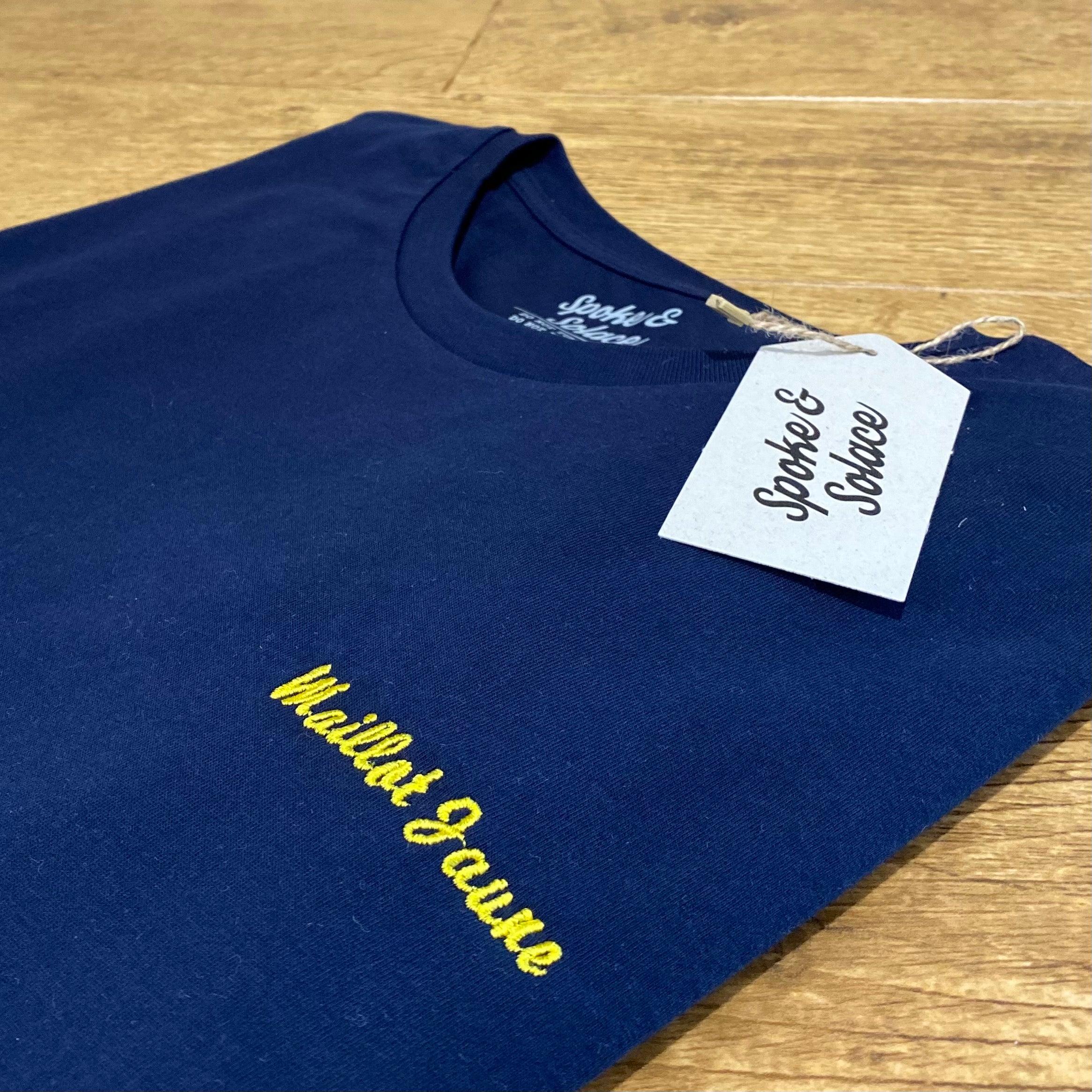 Maillot Jaune Embroidered T-Shirt - Spoke & Solace
