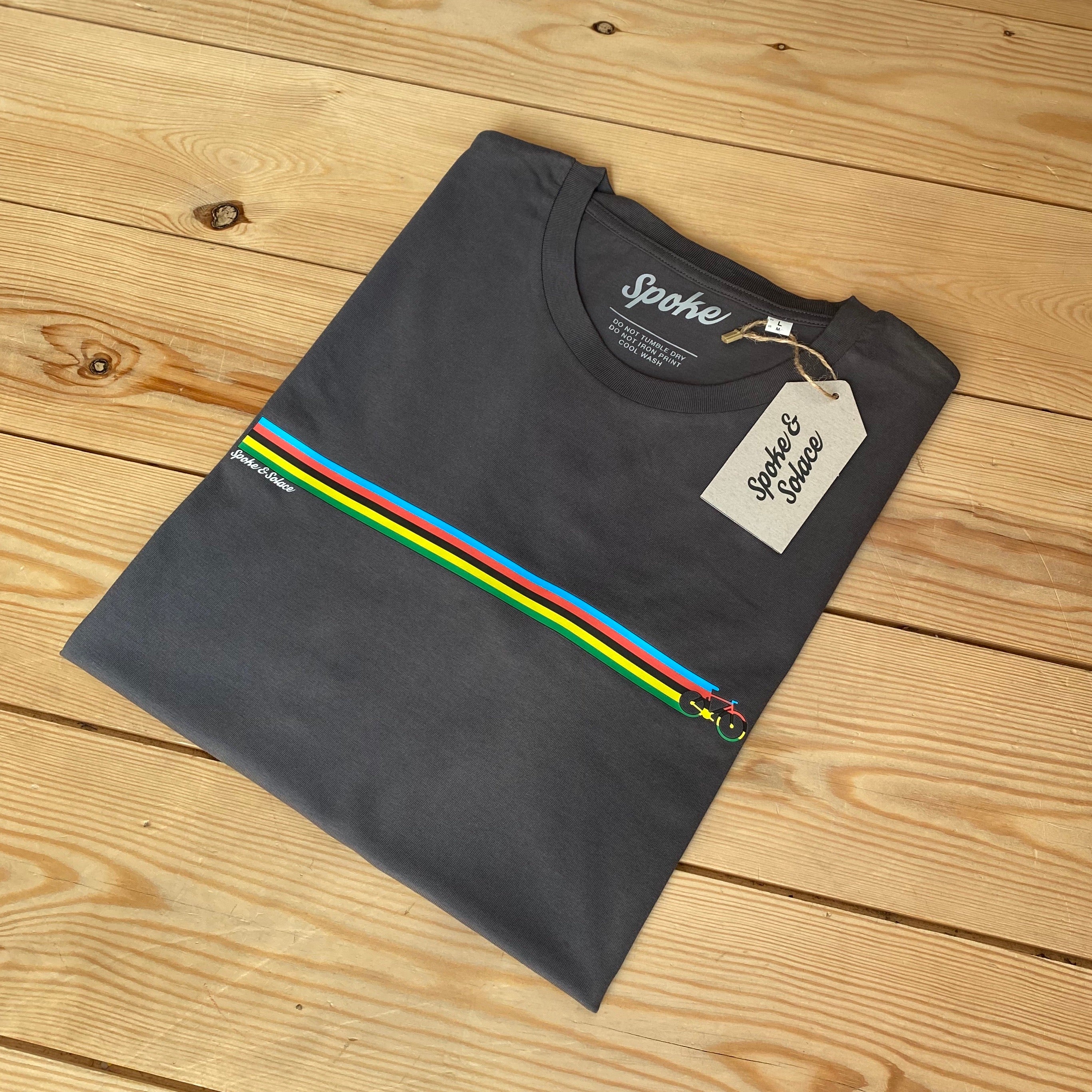 UCI Stripe T-Shirt - Spoke & Solace