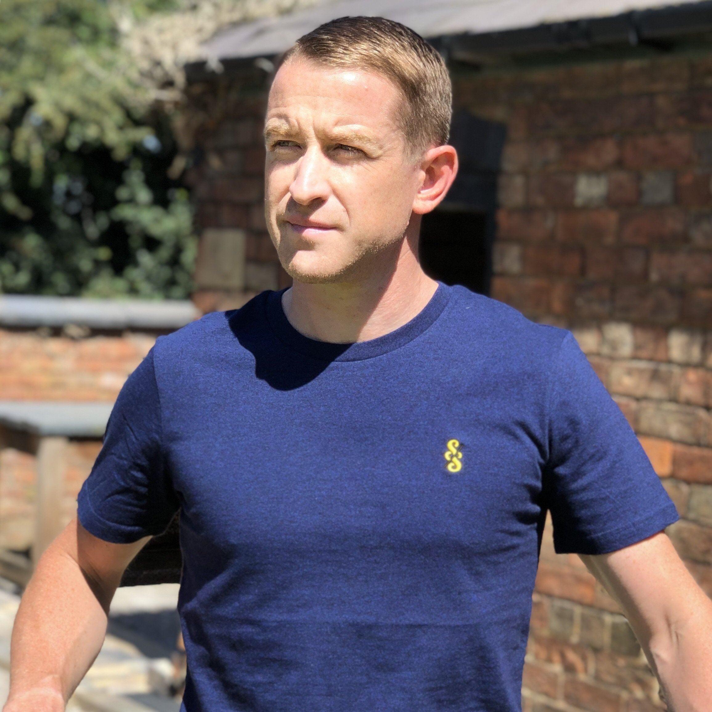 Spoke & Solace Embroidered Jaune T-Shirt - Spoke & Solace