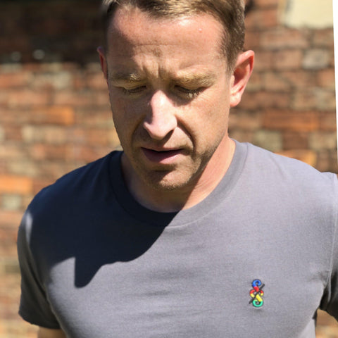 Spoke & Solace Embroidered UCI T-Shirt - Spoke & Solace
